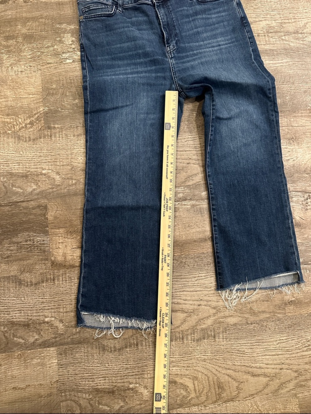 Frame Women’s Le Crop Mini Boot Jeans with Raw Hem Size‎ 33 - Picture 6 of 10